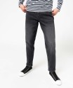 Jean homme coupe tapered et délavé